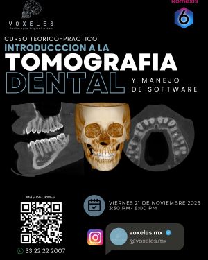 CURSO TEORICO-PRACTICO INTRODUCCCION A LA TOMOGRAFIA DENTAL NOVIEMBRE